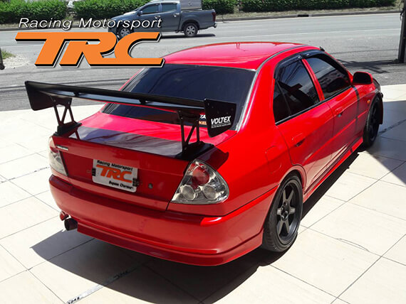 สปอยเลอร์หลัง lancer CK2 VOLTEX 2 ชั้น DTM V2 งานพลาสติก PP